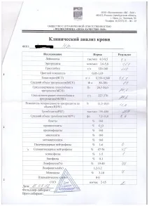 тест кръвна