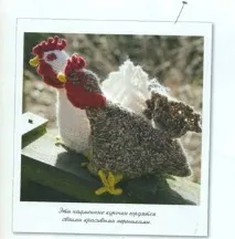 Як зв’язати іграшкових курочок спицями іграшкових