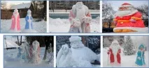 Як зліпити (зробити) зі снігу Діда Мороза Мороза