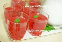 Кисіль з ягід крохмаль