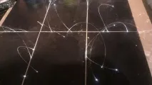 Космічна підлога у ванній або як зробити зоряне небо під ногами космічна