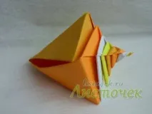 Кусудама, Листя лілії
