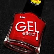Лак для нігтів Kiki Gel effect - «Знову ти з чорними нігтями! ВОНИ НЕ ЧОРНІ! (С) ~Моя черешня чорними