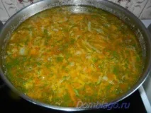 Легкий курячий суп з пекінською капустою капустою