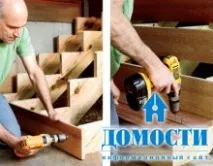 Сходи своїми руками для дачі руками