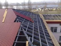 Мінімальний ухил покрівлі з профлиста по СНІП, у градусах, сантиметрах, герметизація при малому профлиста