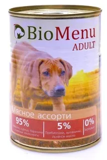 BioMenu, Консерви собак