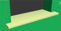 Моделювання вікна в 3Ds max кнопку