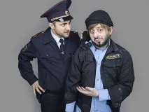 Михайло Галустян та Дмитро Нікулін розповіли про зйомки серіалу «Бородач» михайло