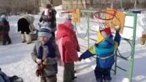 Народні ігри та забави» Ведуча