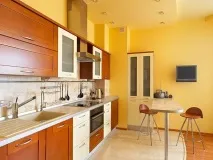 Натяжна стеля для кухні в Мурманську стеля