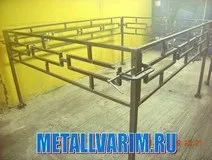 Огорожа ритуальна, огорожа для цвинтаря, Квітник з куточка для цвинтаря. ритуальна