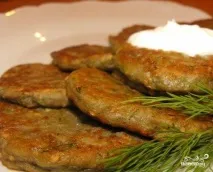 Оладки з баклажану - покроковий рецепт з фото на покроковий