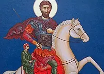 Листівка (плейкаст) «День Святого Саркіса – покровителя молодих та закоханих» святого