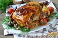 Птах, Курка з грибами, Страви з грибів, На святковий стіл, фото на 456 рецептів птах