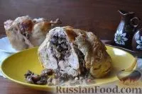 Птах, Курка з грибами, Страви з грибів, На святковий стіл, фото на 456 рецептів грибами