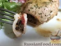 Птах, Курка з грибами, Страви з грибів, На святковий стіл, фото на 456 рецептів грибів