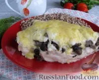 Птах, Курка з грибами, Страви з грибів, На святковий стіл, фото на 456 рецептів грибами