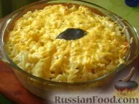 Рецепт Запіканка з макаронами та м’ясом на ясом