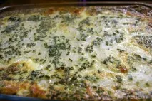 Рецепт Запіканка овочева, З куркою та кабачками рецепт