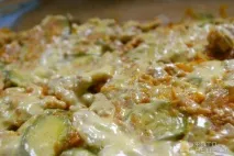 Рецепт Запіканка овочева, З куркою та кабачками овочева