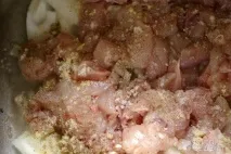 Рецепт Запіканка овочева, З куркою та кабачками запіканка