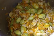 Рецепт Запіканка овочева, З куркою та кабачками запіканка
