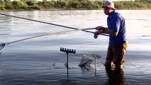 Чани, Бухта Лазурна - база відпочинку на озері, відео, скільки коштує риболовля та риба водоймища чани