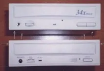 CD-ROM drives noise reducing drives