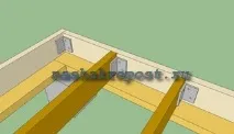 Сарай на дачі своїми руками, креслення, поетапне складання креслення