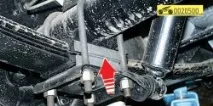 Зняття та встановлення ресори на автомобілі Волга ГАЗ 31105 2004 автомобілі