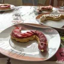Сирники - Фруктова змія - покроковий рецепт з фото на фруктова