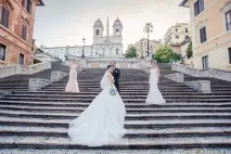 Весілля в Італії весільна фотосесія у Римі весільна
