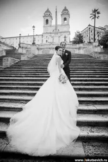 Весілля в Італії весільна фотосесія у Римі весілля