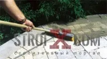 Технологія укладання тротуарної плитки, варіанти укладання тротуарної плитки плитки