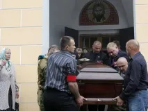 Вбивцю чеченки Буданова прийшли ховати сотні людей (фото) сотні
