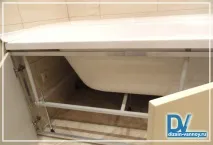 Установка ванної своїми руками - відео монтажу, способи зміцнення та підключення монтажу