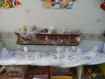 Прикраса гуртів до новорічних ранків прикраса