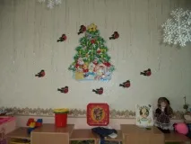 Прикраса гуртів до новорічних ранків гуртів