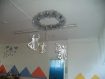 Прикраса гуртів до новорічних ранків прикраса