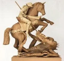 картонени кутии скулптури