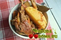 Печеня з качки, рецепт жаркого по-домашньому з качки жаркого