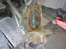 Заміна переднього ступичного підшипника на Форд Фьюжн фото, відео форд