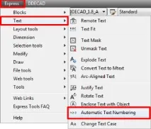 Автонумерація тексту в AutoCAD прискорює роботу прискорює
