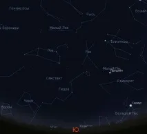 Великий Всесвіт Весняні сузір’я витісняють зимові зимові