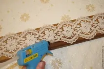 Робимо вішалку для прикрас «Зимова квітка» – Ярмарок Майстрів вішалку