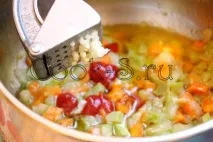 Домашня кабачкова ікра - Покроковий рецепт з фото, Закуски фото