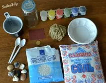 Декоративні баночки з сіллю. декоративні