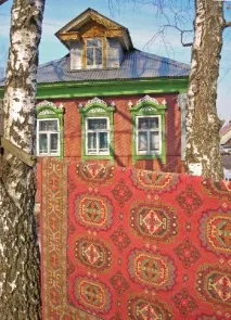 Дерев’яна історична забудова Плес дерев