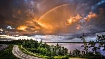 Фото веселки, кольору веселки та фотографії подвійної веселки фото